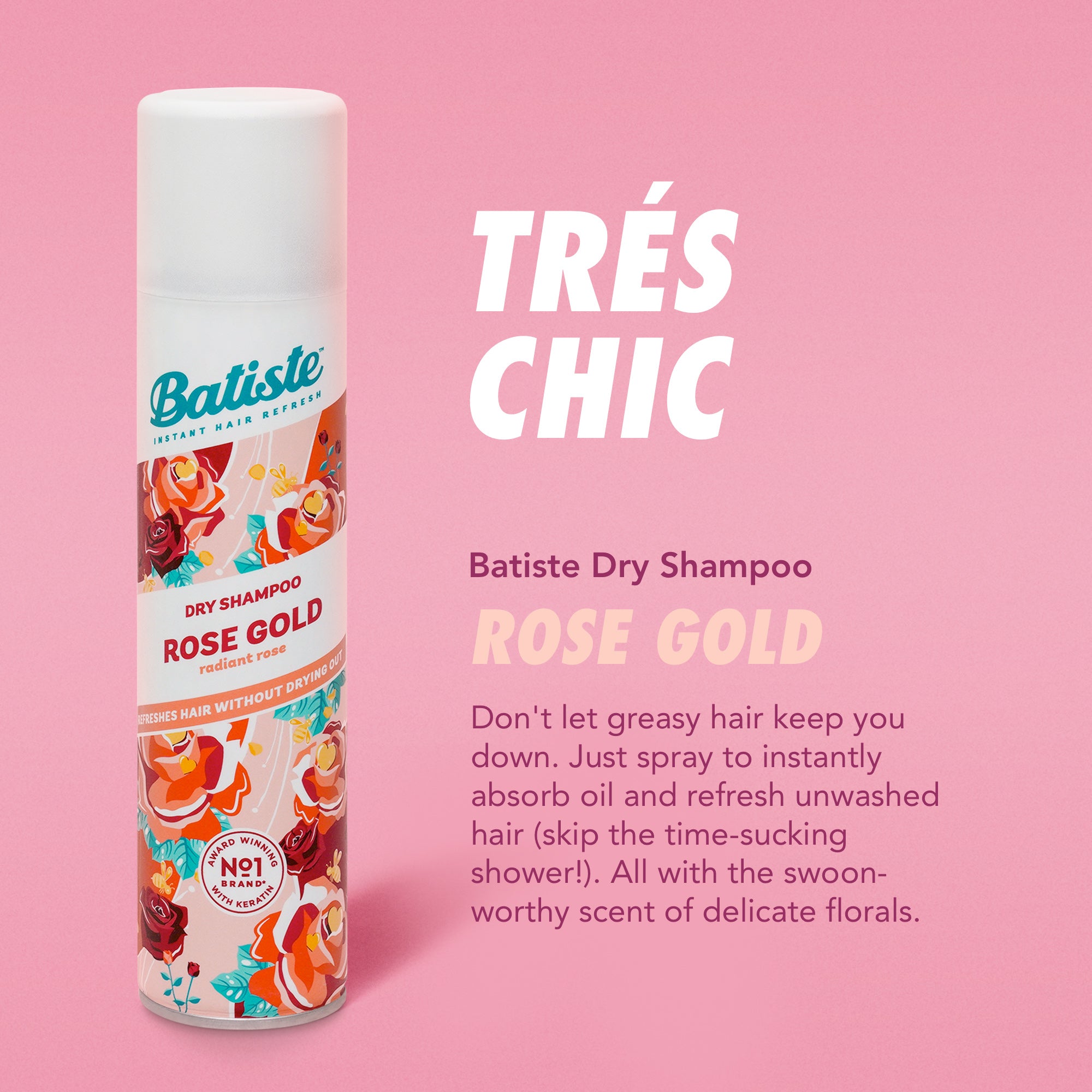 Batiste Dry Shampoo - Rose Gold